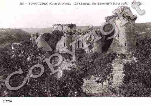 Ville de TONQUEDEC, carte postale ancienne