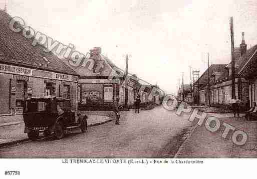 Ville de TREMBLAYLESVILLAGES, carte postale ancienne