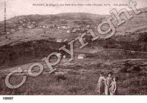 Ville de BELFAHY, carte postale ancienne