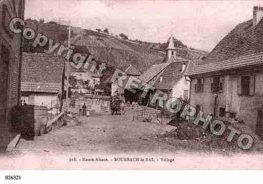 Ville de BOURBACHLEBAS, carte postale ancienne