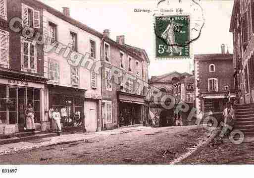 Ville de DARNEY, carte postale ancienne