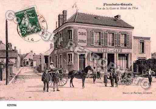 Ville de GOUAIX, carte postale ancienne