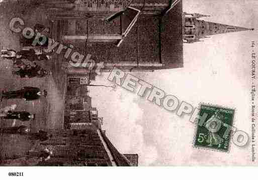 Ville de GOURAY(LE), carte postale ancienne