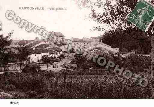Ville de HAUSSONVILLE, carte postale ancienne