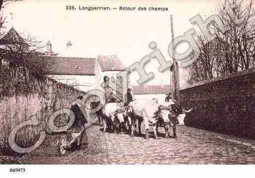 Ville de LONGPERRIER, carte postale ancienne