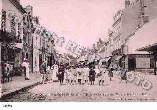 Ville de NANGIS, carte postale ancienne