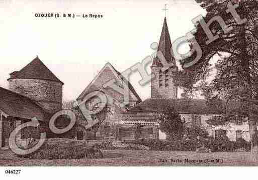 Ville de OZOUERLEREPOS, carte postale ancienne