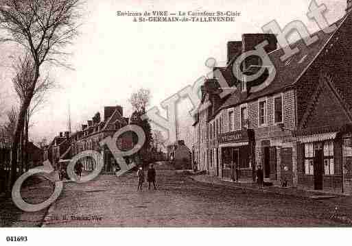 Ville de SAINTGERMAINDETALLEVENDE, carte postale ancienne