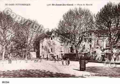 Ville de SAINTJEANDUGARD, carte postale ancienne