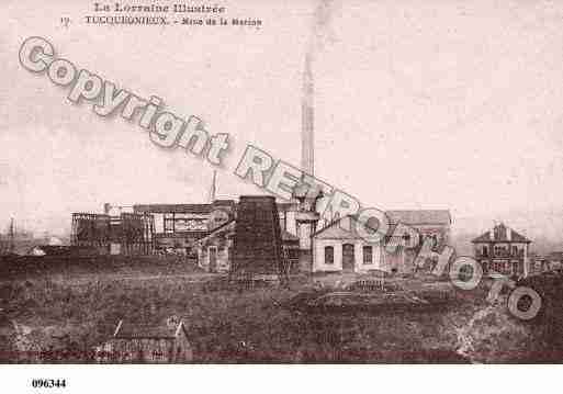 Ville de TUCQUEGNIEUX, carte postale ancienne