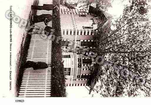 Ville de ANDERNOSLESBAINS, carte postale ancienne