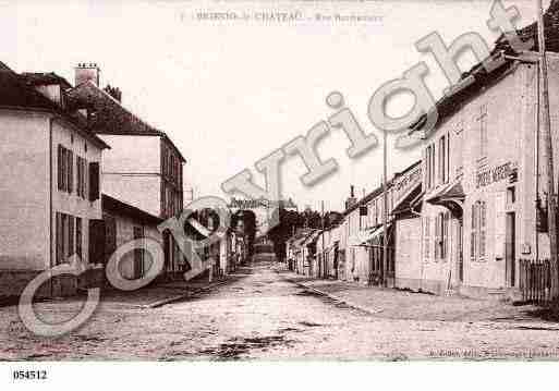 Ville de BRIENNELECHATEAU, carte postale ancienne