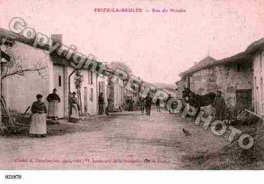 Ville de ERIZELABRULEE, carte postale ancienne