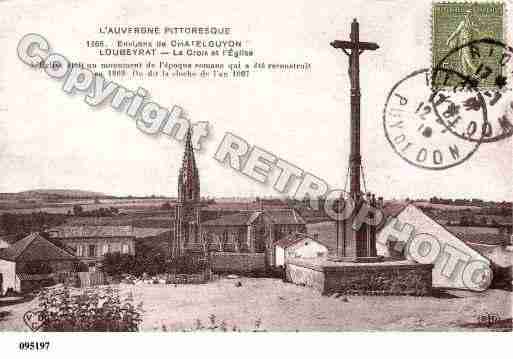 Ville de LISSEUIL, carte postale ancienne