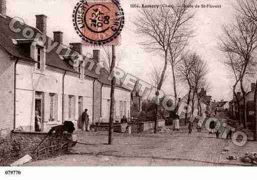 Ville de LUNERY, carte postale ancienne