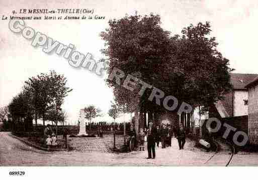 Ville de MESNILENTHELLE(LE), carte postale ancienne