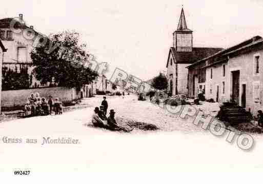 Ville de MONTDIDIER, carte postale ancienne