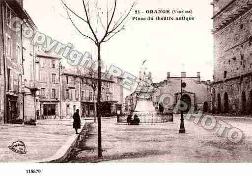 Ville de ORANGE, carte postale ancienne