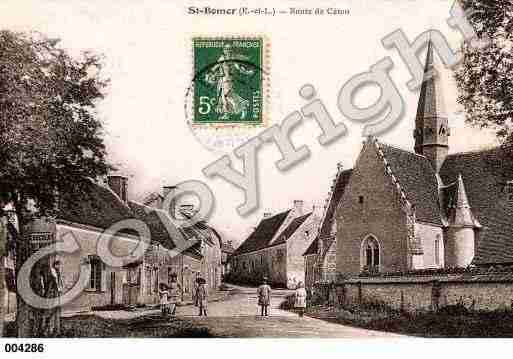 Ville de SAINTBOMER, carte postale ancienne