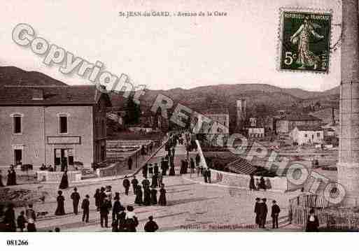 Ville de SAINTJEANDUGARD, carte postale ancienne