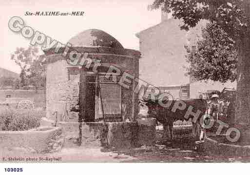 Ville de SAINTEMAXIME, carte postale ancienne