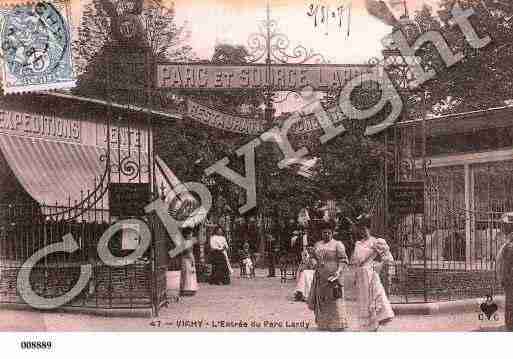 Ville de VICHY, carte postale ancienne