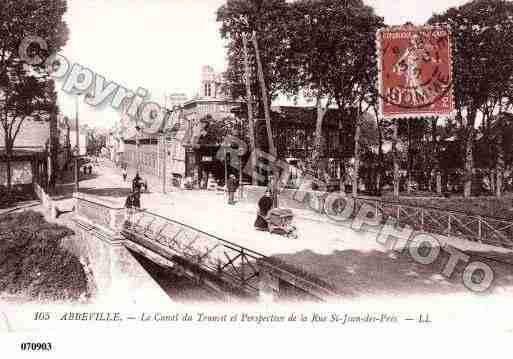 Ville de ABBEVILLE, carte postale ancienne