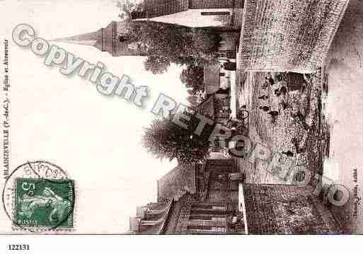 Ville de ABLAINZEVELLE, carte postale ancienne