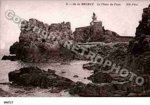 Ville de BREHAT(ILEDE), carte postale ancienne