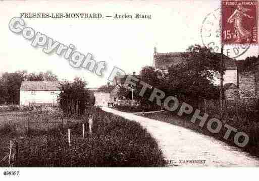 Ville de FRESNES, carte postale ancienne