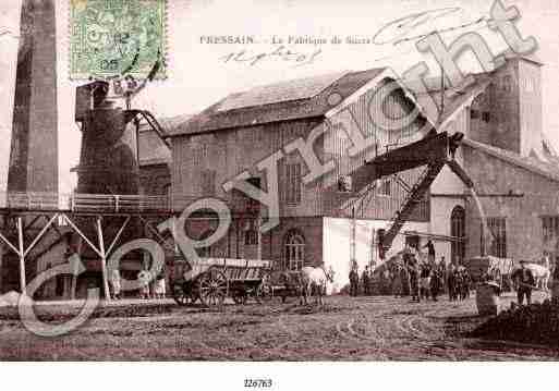 Ville de FRESSAIN, carte postale ancienne