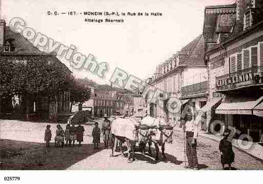 Ville de MONEIN, carte postale ancienne