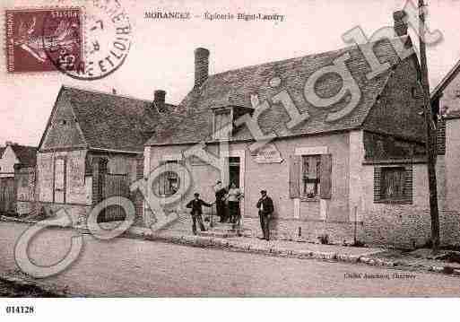 Ville de MORANCEZ, carte postale ancienne