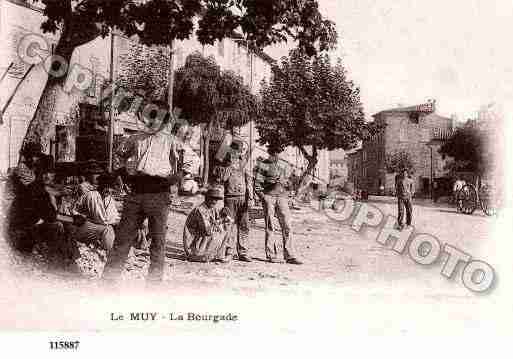 Ville de MUY(LE), carte postale ancienne
