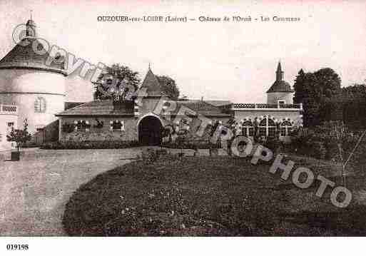 Ville de OUZOUERSURLOIRE, carte postale ancienne