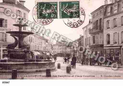 Ville de REMIREMONT, carte postale ancienne