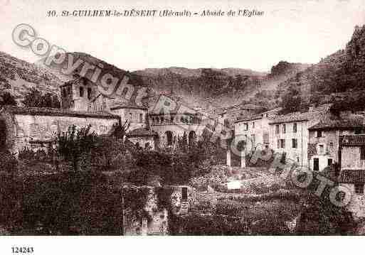 Ville de SAINTGUILHEMLEDESERT, carte postale ancienne