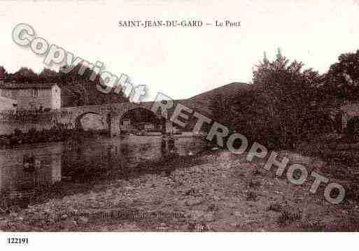 Ville de SAINTJEANDUGARD, carte postale ancienne
