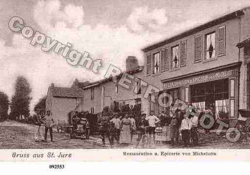 Ville de SAINTJURE, carte postale ancienne