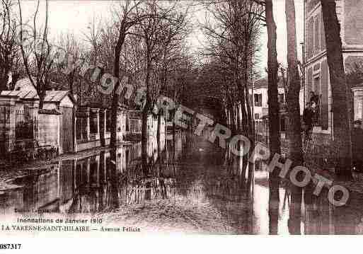 Ville de SAINTMAURDESFOSSES, carte postale ancienne