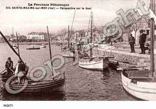 Ville de SAINTEMAXIME, carte postale ancienne