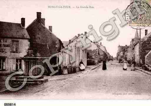 Ville de SUILLYLATOUR, carte postale ancienne