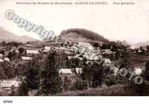 Ville de ALBIEZLEJEUNE, carte postale ancienne
