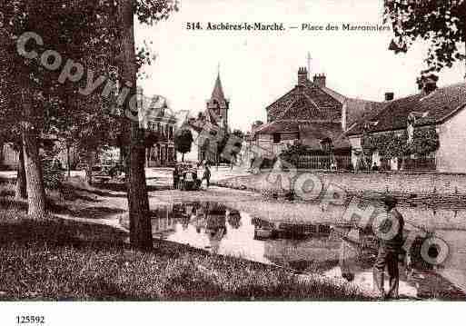 Ville de ASCHERESLEMARCHE, carte postale ancienne