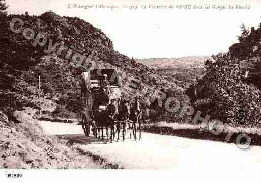 Ville de BESSEETSAINTANASTAISE, carte postale ancienne