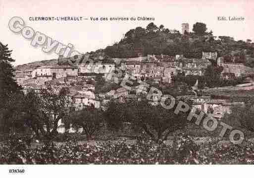 Ville de CLERMONTL'HERAULT, carte postale ancienne