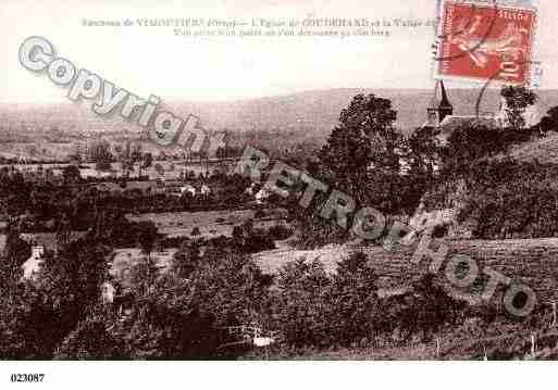 Ville de COUDEHARD, carte postale ancienne