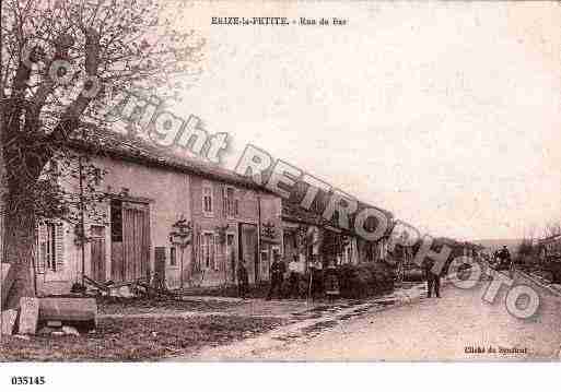 Ville de ERIZELAPETITE, carte postale ancienne