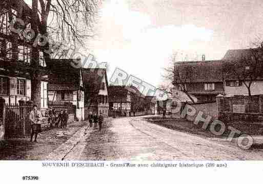 Ville de ESCHBACH, carte postale ancienne