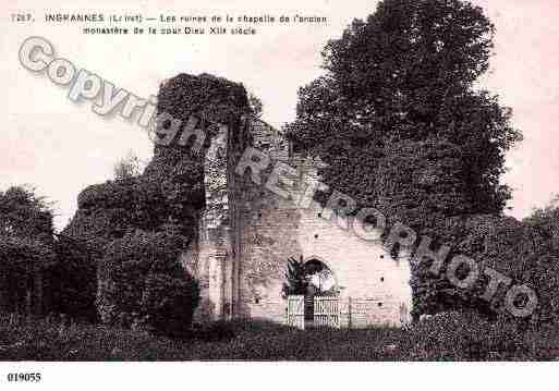 Ville de INGRANNES, carte postale ancienne